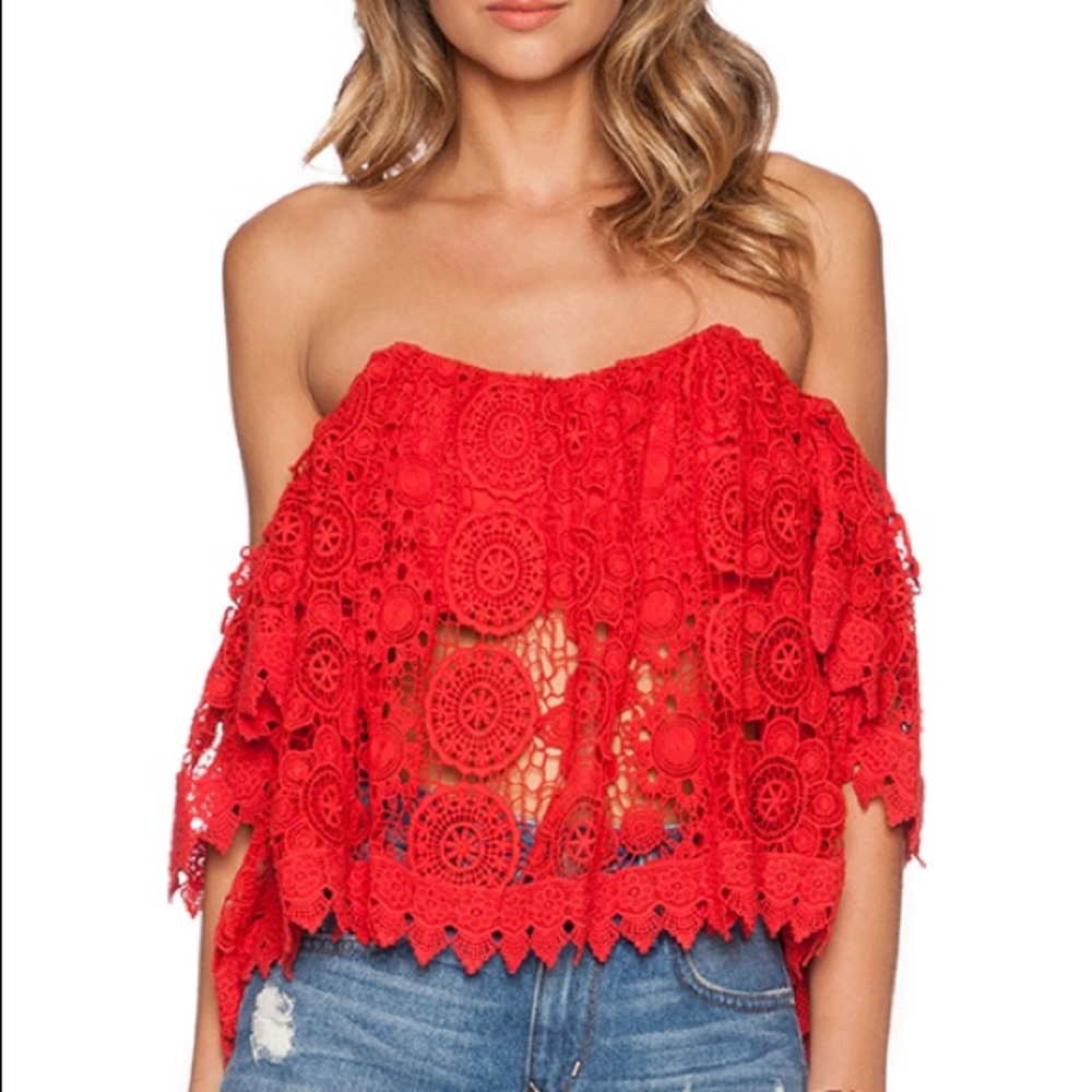 Tularosa Amelia Crop Top